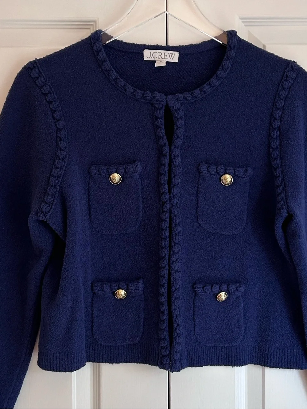 J. Crew Odette Sweater Lady Jacket